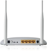 MODEM ROUTER 4 PORTE TP-LINK 300MBPS WIRELESS N ADSL2 +