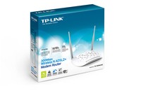 MODEM ROUTER 4 PORTE TP-LINK 300MBPS WIRELESS N ADSL2 +