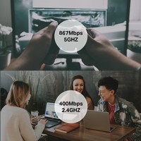 Scheda di rete Wi-Fi USB AC1300 MU-MIMO dual band Archer T3U