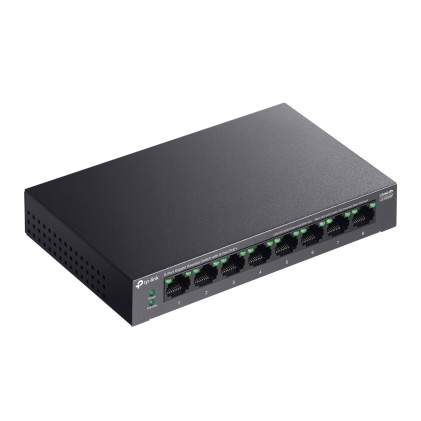 TP-Link LiteWave LS108GP switch di rete Non gestito Gigabit Ethernet (10/100/1000) Supporto Power over Ethernet (PoE) Nero