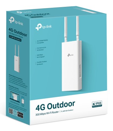 Router 4G Wifi 300Mbps Outdoor Lte 2Ant +1 Fast Eth Poe