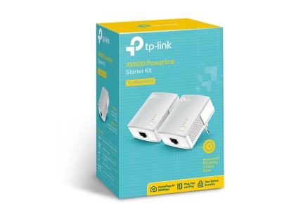 Powerline 600Mbps Kit Nano Size Tpl Ink Multistreaming Twin Pack