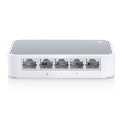 Switch 5P 10/100Mbps Tp-Link Case In Plastica