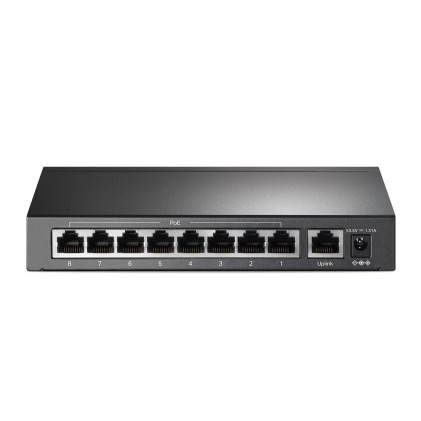 Switch 9P 10/100Mbit Di Cui 8P Poe+ 65 W Poe Power Plug And Play