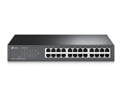 TP-Link TL-SF1024D switch di rete Non gestito Fast Ethernet (10/100) Nero