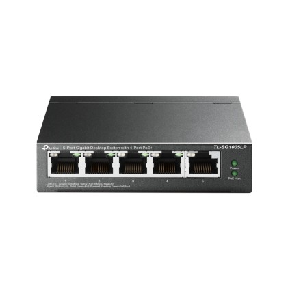 Switch 5P 10/100Mbps Di Cui 4P Poe 40W Poe Power Plug And Play