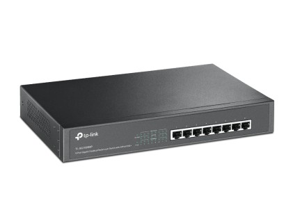 TP-Link TL-SG1008MP Non gestito Gigabit Ethernet (10/100/1000) Supporto Power over Ethernet (PoE) 1U Nero