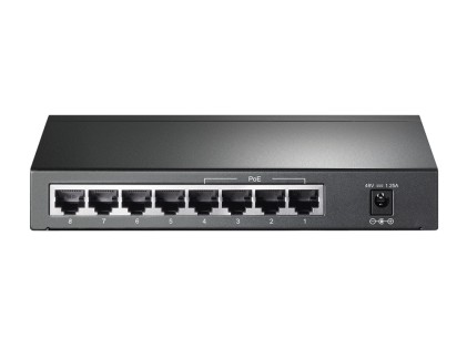 TP-Link TL-SG1008P Gigabit Ethernet (10/100/1000) Supporto Power over Ethernet (PoE) Grigio