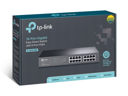 Switch 16P Gigabit Desktop/Reackmou N Di Cui 8P Poe