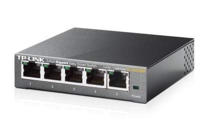 Switch 5P Gigabit Easy Smart Mtu/Po Rt/Tag-Based Vlan