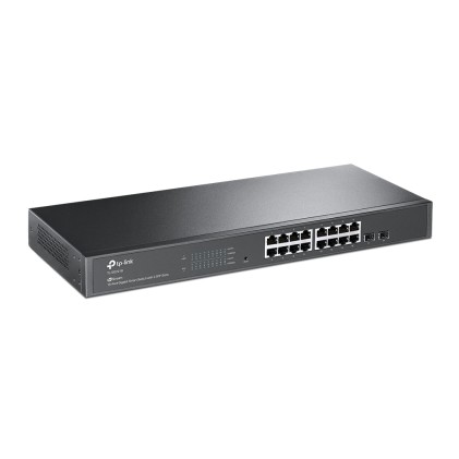 Switch Smart 16 Porte Gigabit 2 slot SFP JetStream by Omada