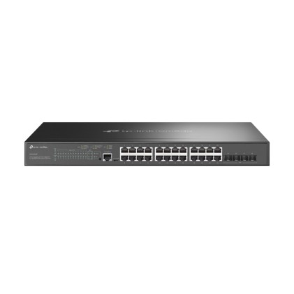 Switch 24P Gigabit Poe+ 4Slot Sfp 10Ge 1P Rj45/Micro Usb Managed L2+