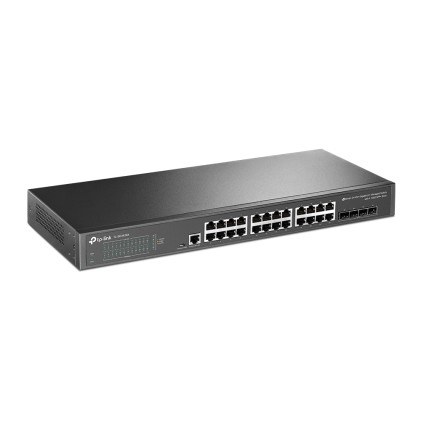 Switch Managed L2+ con 24 Porte Gigabit e 4 Slot SFP+ 10GE 