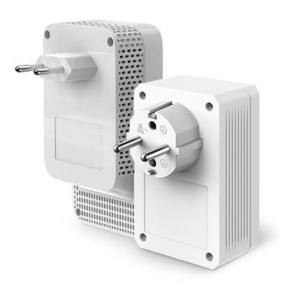 TP-Link TL-WPA7617 KIT adattatore di rete PowerLine 1200 Mbit/s Collegamento ethernet LAN Wi-Fi Bianco 2 pz