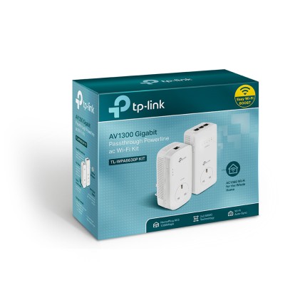 TP-LINK TL-WPA8630P KIT 1200 Mbit/s Collegamento ethernet LAN Wi-Fi Bianco