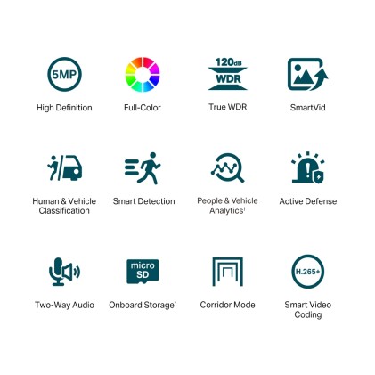 Telecamera 5Mp Full-Color Turret Network Camera Tp-Link