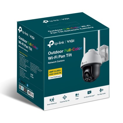 TP-Link VIGI C540-W V1 Torretta Telecamera di sicurezza IP Interno e esterno 2560 x 1440 Pixel Soffitto/muro