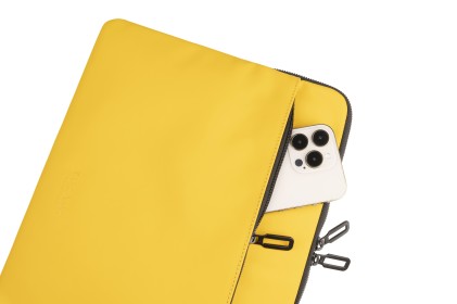 Tucano BFGOM1516-Y borsa per laptop 40,6 cm (16") Custodia a tasca Giallo