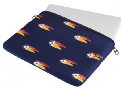 Custodia Notebook Tucano Shake Second Skin Sleeve Stretchy Bftush13-B