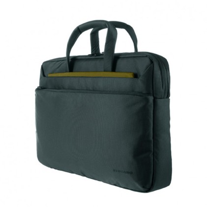 Borsa Macbook Pro/Ret 13- Air 11/13 Colore Verde Grigio