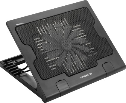 Tacens Abacus base di raffreddamento per notebook 43,2 cm (17") Nero