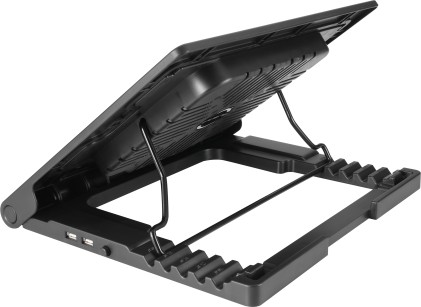 Tacens Abacus base di raffreddamento per notebook 43,2 cm (17") Nero