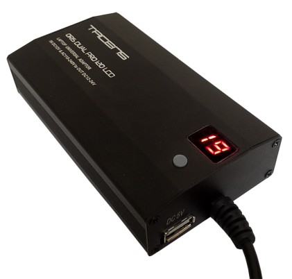 Tacens Oris DUAL PRO 120W Alimentatore da Notebook con Display LCD Adattatore, porta USB e 12 adattatori