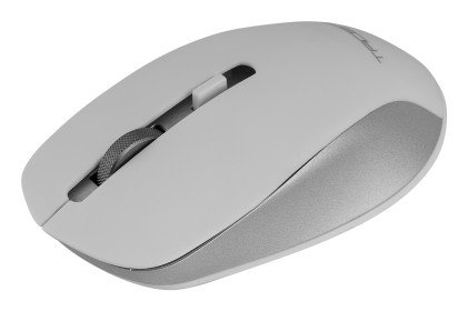Tacens 6ZENITHWES tastiera Mouse incluso Casa/ufficio RF Wireless QWERTY Spagnolo Argento, Bianco