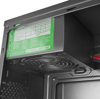 Tacens Anima AC0500 computer case Midi Tower Nero 500 W
