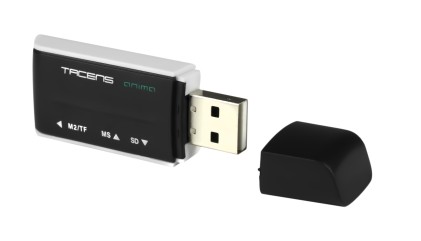 Tacens Anima Anima ACRM1 lettore di schede USB 2.0 Nero, Bianco