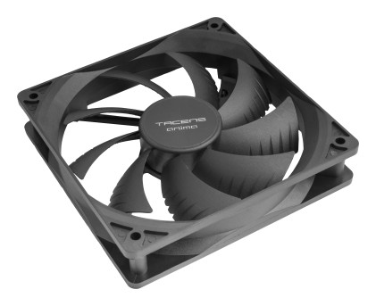 Tacens Anima AF12X2 sistema di raffreddamento per computer Case per computer Ventilatore 12 cm Nero 2 pz