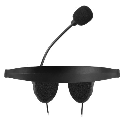 Tacens Anima AH118 cuffia e auricolare Cablato A Padiglione Musica e Chiamate Nero