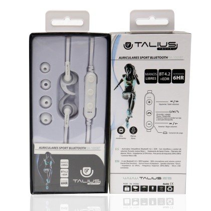 TALIUS EA-1005BT Auricolare Wireless In-ear Sport Micro-USB Bluetooth Nero