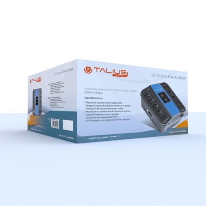 TALIUS POW-PL1000VA 1 kVA 10 presa(e) AC
