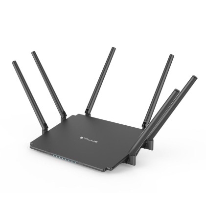TALIUS RT-2100GLAN router wireless Gigabit Ethernet Dual-band (2.4 GHz/5 GHz) 4G Nero