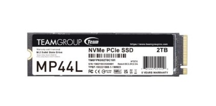 Team Group MP44L TM8FPK002T0C101 drives allo stato solido M.2 2 TB PCI Express 4.0 NVMe