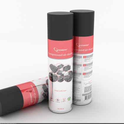 Aria Compressa 600Ml Gembird Techma De Ck-Cad-Fl600-01