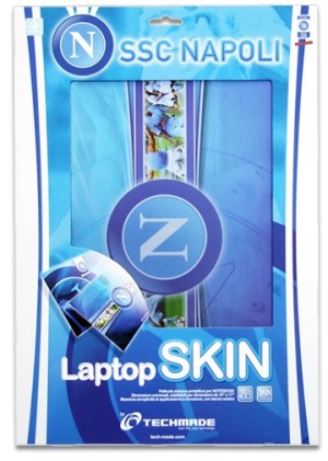 TECHMADE SKIN 01 PER NOTEBOOK DA17 A 10  SSC NAPOLI
