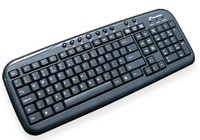 TECHMADE TASTIERA PS2 CON PULSANTI DI ACCESSO RAPIDO