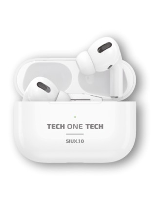TECH ONE TECH TEC1420 cuffia e auricolare Wireless Musica e Chiamate Bluetooth Bianco