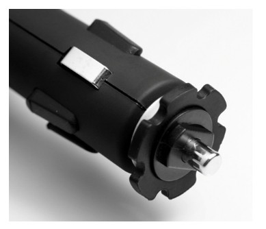 Supporto Smartphone Per Accendisigari Auto Con Caricabatteria E 2 Prese Usb 2A