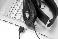 Cuffie Bluetooth Slim Con Slot Micro Sd