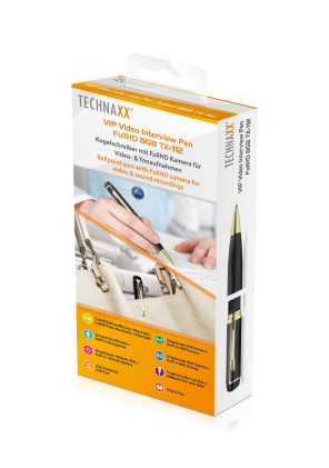 Penna Con Videocamera Fullhd Per Registrazioni Audiovideo