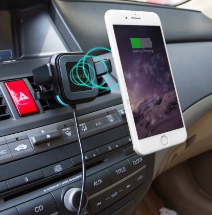 Supporto Smartphone Da Auto Con Caricatore Wireless 10 Watt