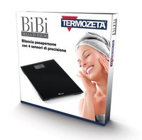 Termozeta Bilancia Pesapersone Elettronica BiBi 180kg Cuori Rosso
