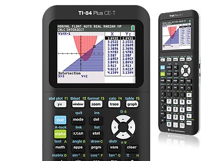 Texas Instruments TI-84 Plus CE-T calcolatrice Desktop Calcolatrice grafica Nero