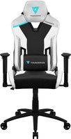 Thunderx3 Sedia Gaming Tc3 Arctic White Hi-Tech,Air-Tech,Carbon Fiber, E.Cu
