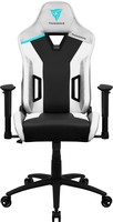 Thunderx3 Sedia Gaming Tc3 Arctic White Hi-Tech,Air-Tech,Carbon Fiber, E.Cu