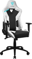 Thunderx3 Sedia Gaming Tc3 Arctic White Hi-Tech,Air-Tech,Carbon Fiber, E.Cu