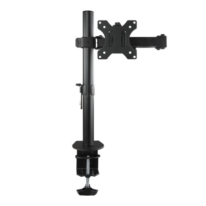TooQ DB1032TN-B supporto da tavolo per Tv a schermo piatto 81,3 cm (32") Morsa/Bullone di ancoraggio Nero